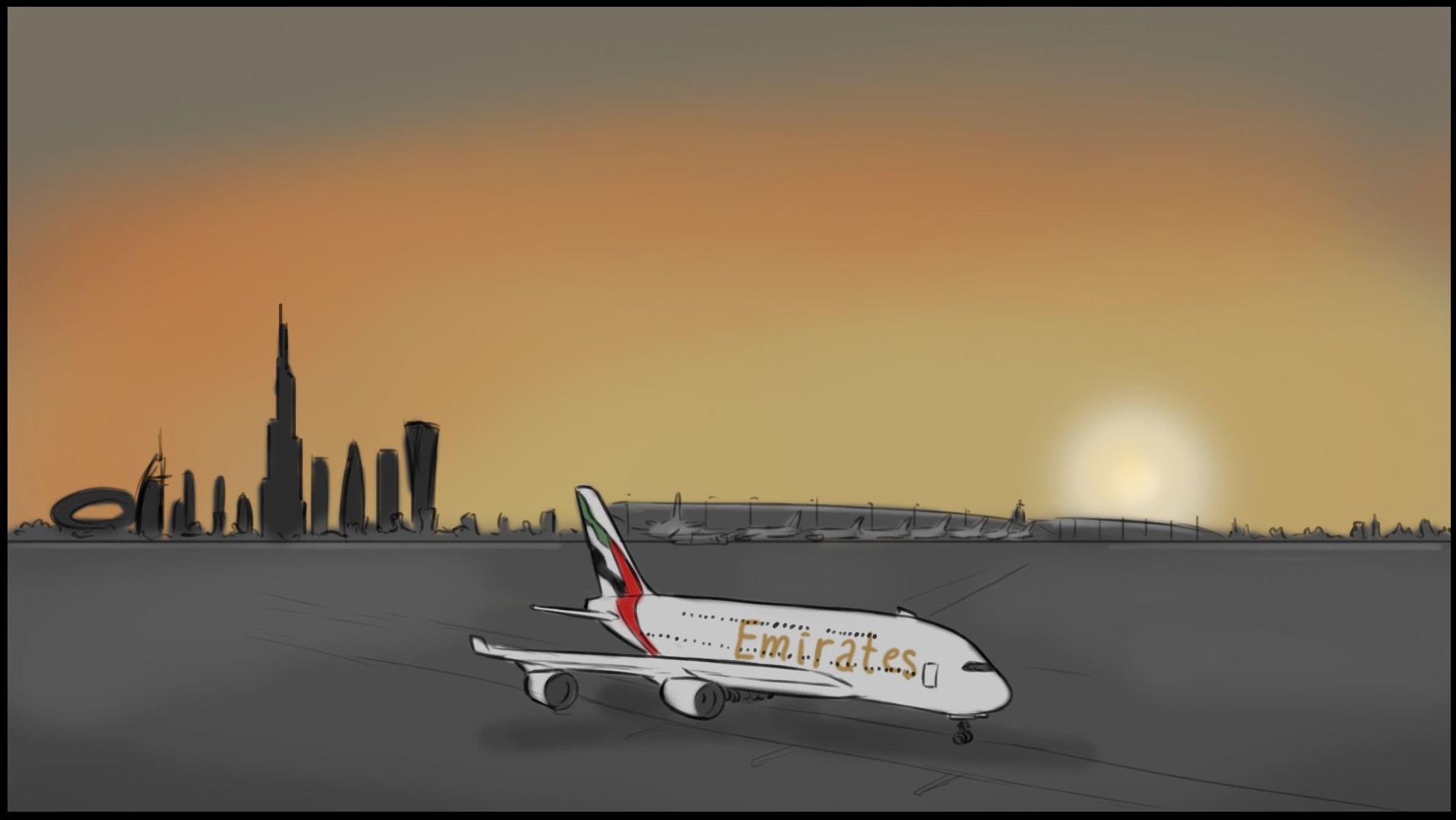 Fly Emirates Ramadan FOOH Commercial